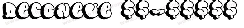 DecoNeue 亮体字体转换